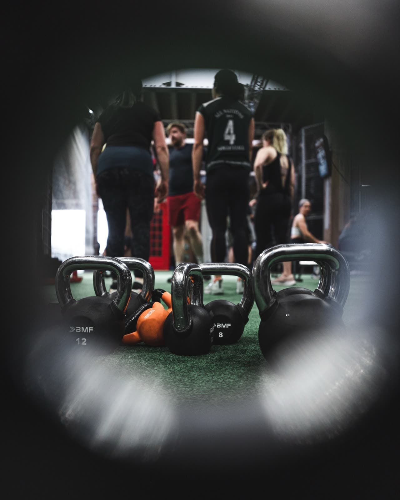 Kettlebell circuit at BMF Urban Battersea
