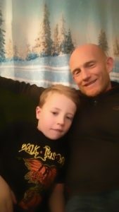 Peter with Jett