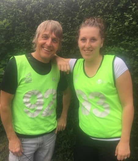 Gary Higham and his daughter Melissa