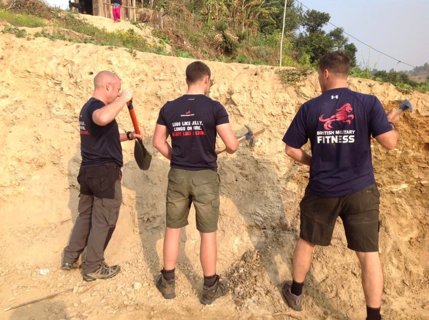 BMF instructors in Nepal