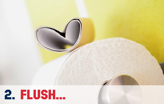 flush